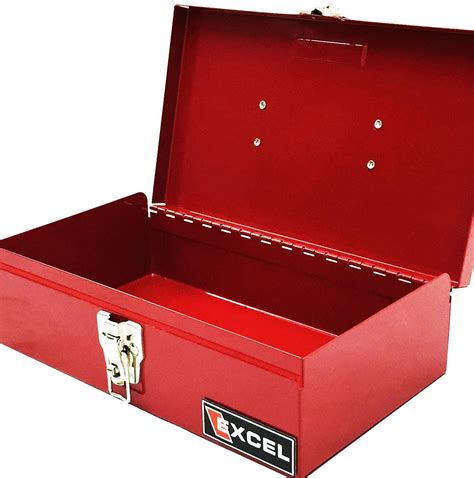 excel tb105a-red 11-inch portable steel tool box|Excel undefined in the Portable Tool Boxes department at .